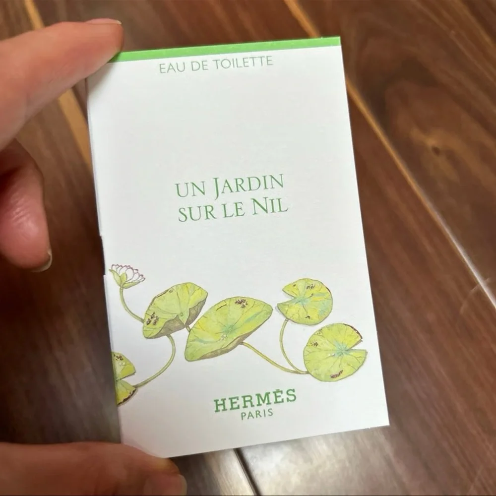 NEW ~ HERMES ~ 5 SAMPLES SET